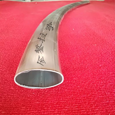 40×80不銹鋼橢圓管拉彎